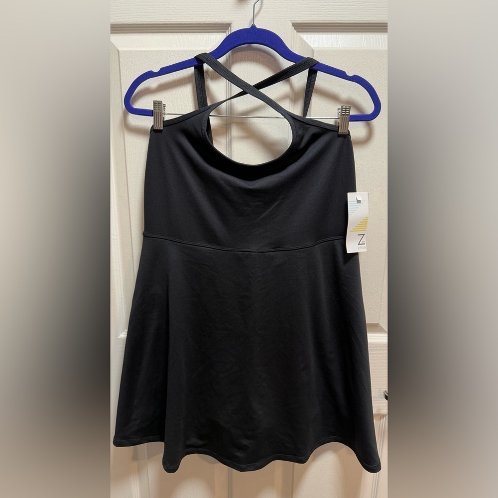 Zella Black Sleeveless Sports dress size L - Picture 1 of 7